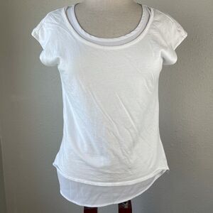 Passports White T-Shirt Size M EUC